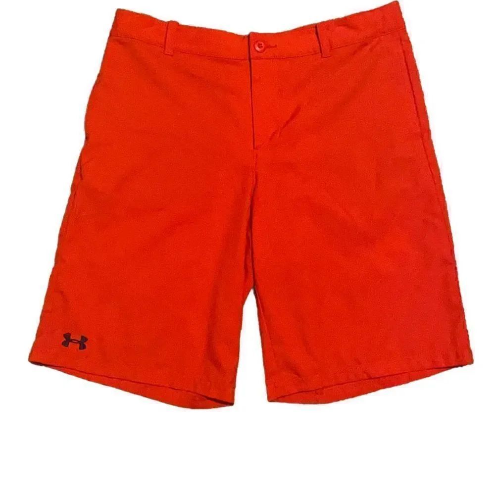 Under Armor Red Bermuda 